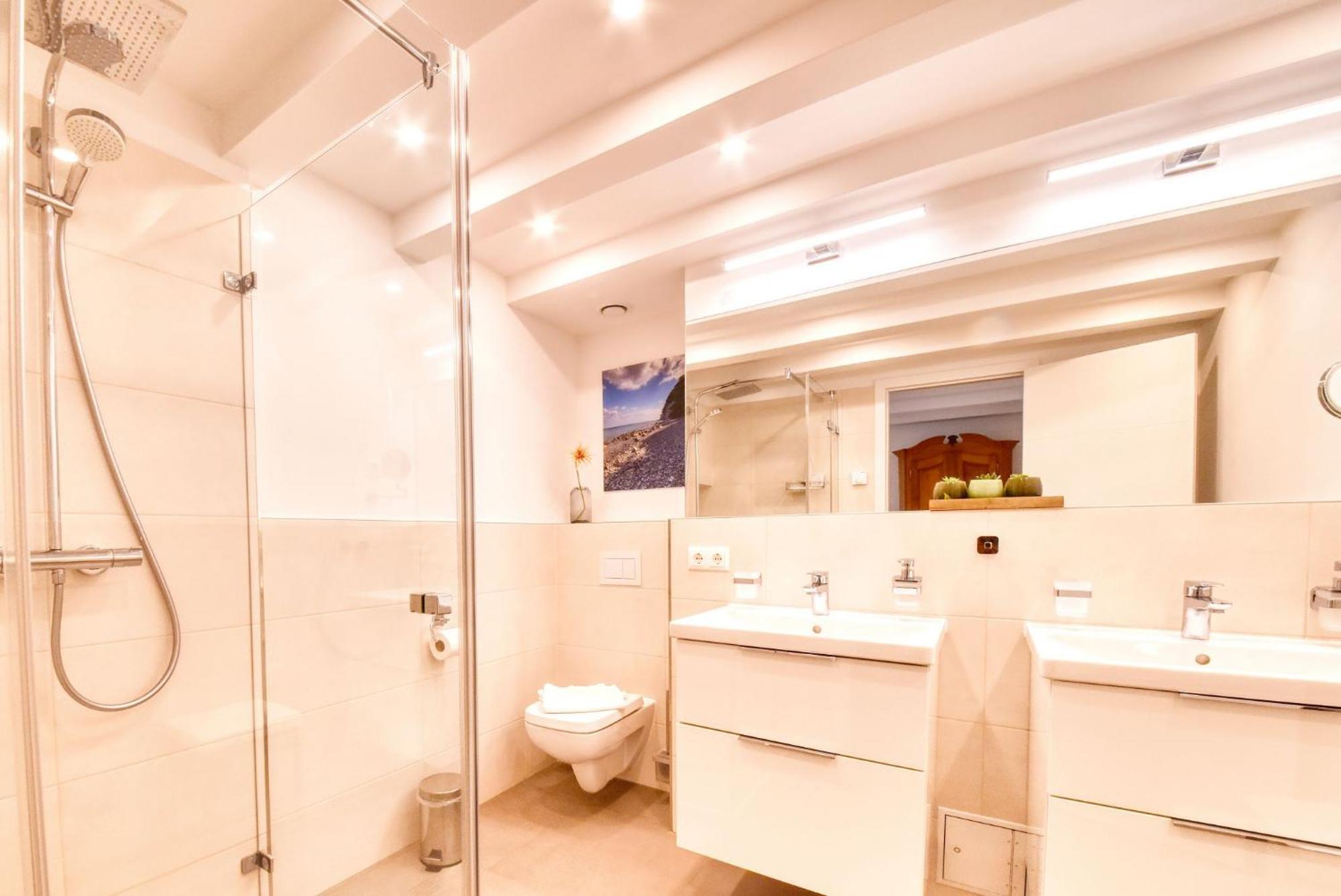 Ferienwohnung Kiek In Im Haus Wittow Prora Binz Exterior foto